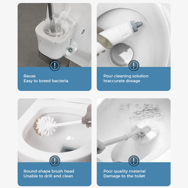 ⏰Last 4 hours Sale: ￡12.99🔥Disposable Toilet Cleaning System