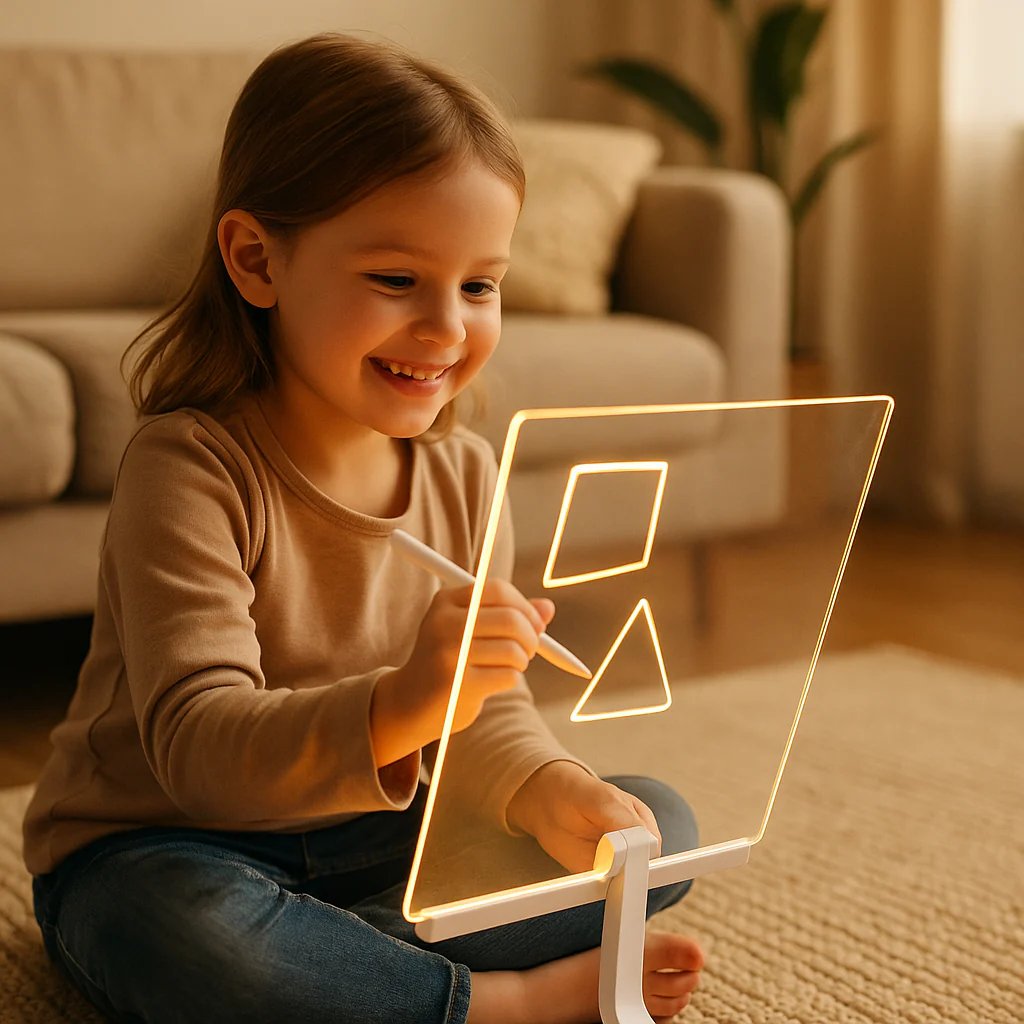 ✨LAST WEEK SPECIAL PRICE: ￡9.99!⏳🎨Luminous Led Drawing Board For Children