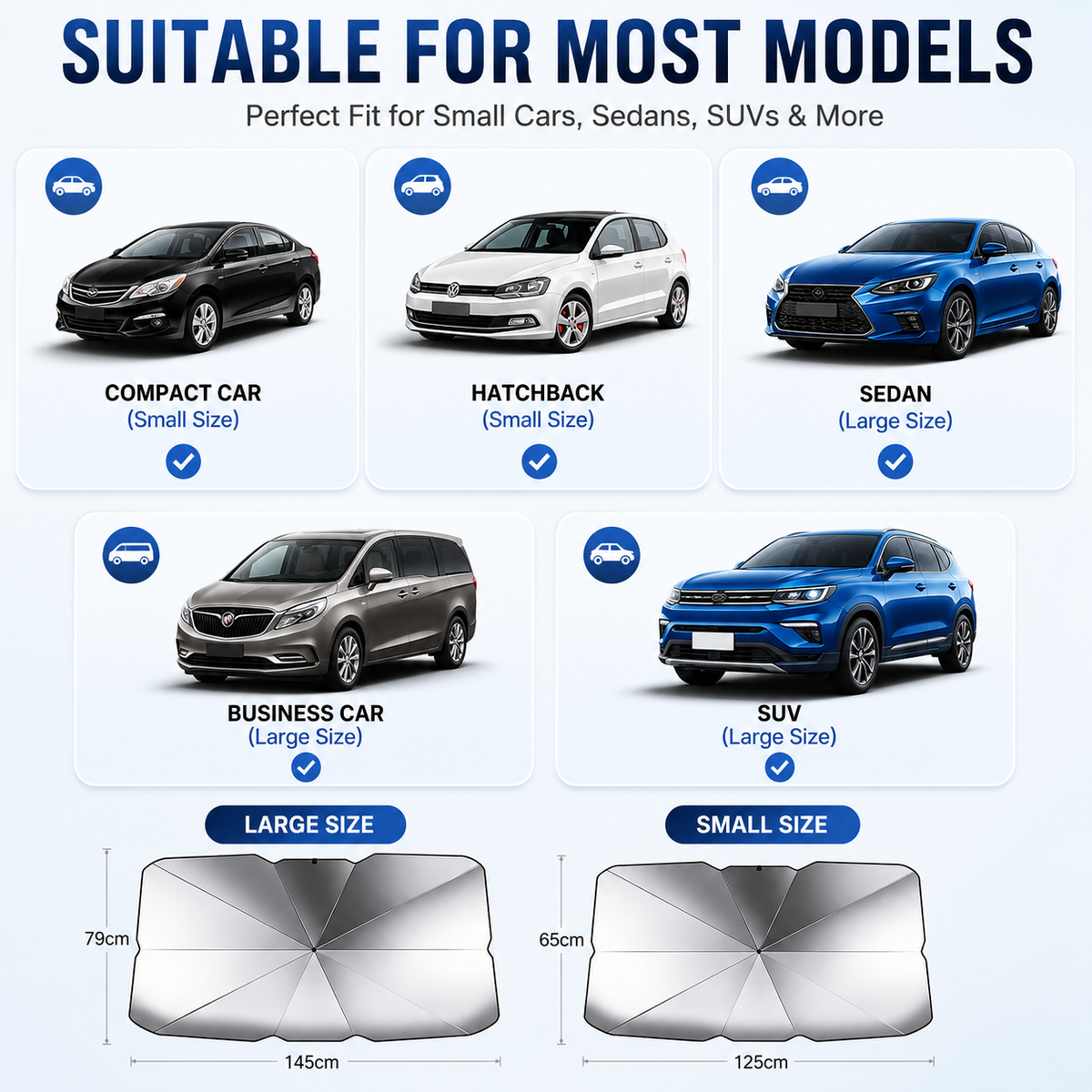 🏆LAST DAY SALE 60% OFF!!💕SunShade Foldable Heat Protector™☀️UK