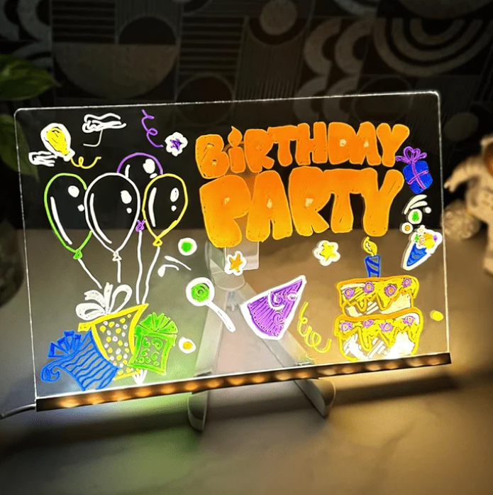 ✨LAST WEEK SPECIAL PRICE: ￡9.99!⏳🎨Luminous Led Drawing Board For Children
