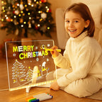 ✨LAST WEEK SPECIAL PRICE: ￡9.99!⏳🎨Luminous Led Drawing Board For Children