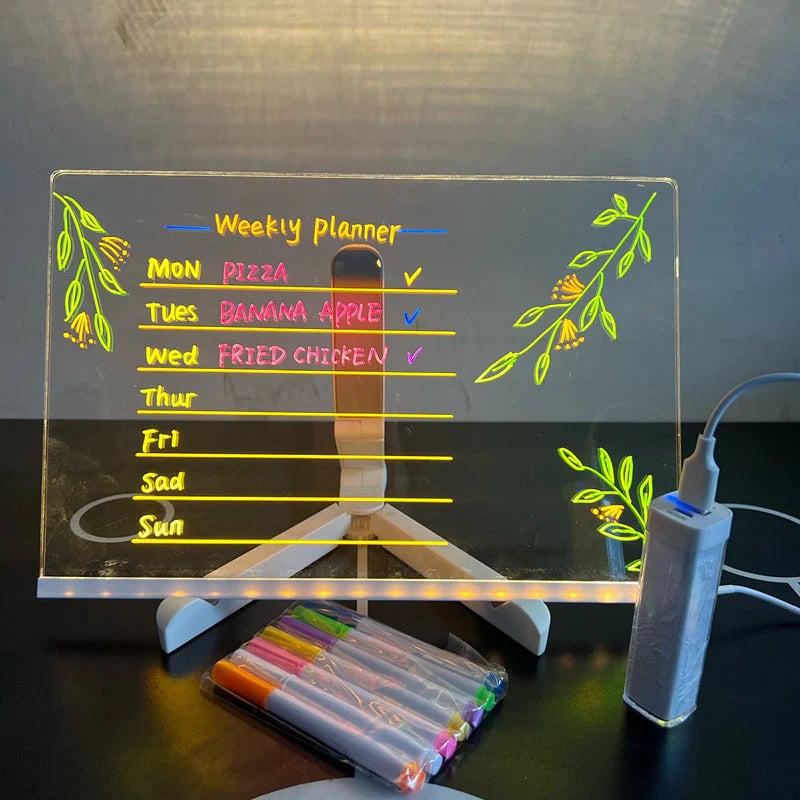 ✨LAST WEEK SPECIAL PRICE: ￡9.99!⏳🎨Luminous Led Drawing Board For Children