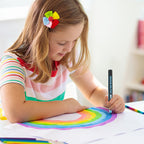 🎅Christmas Special Deals £7.95!!⚡50K+ SOLD!🎁Double Outline Glitter Coloring Pen Set