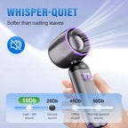 🏆 Last Day Special Price £9.99 ! 🔥Buy more save more💨 Portable Handheld Turbo Fan – Super Powerful Breeze, Ultra-Light & Perfect for Travel ⚡🌬️