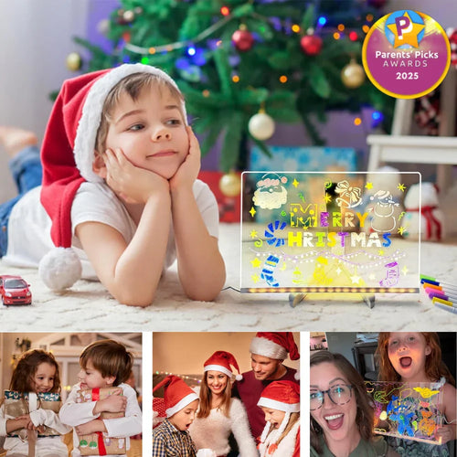 ✨LAST WEEK SPECIAL PRICE: ￡9.99!⏳🎨Luminous Led Drawing Board For Children